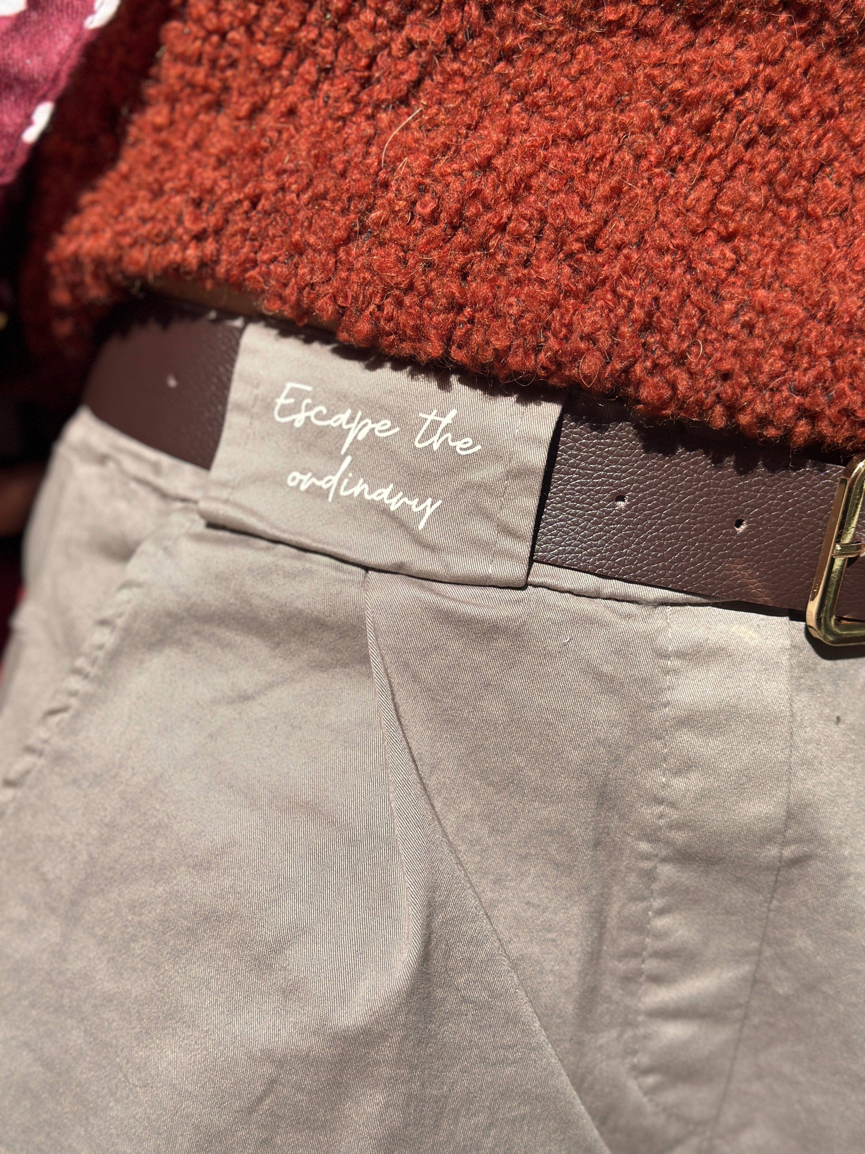 Pantalon beige ORDINARY