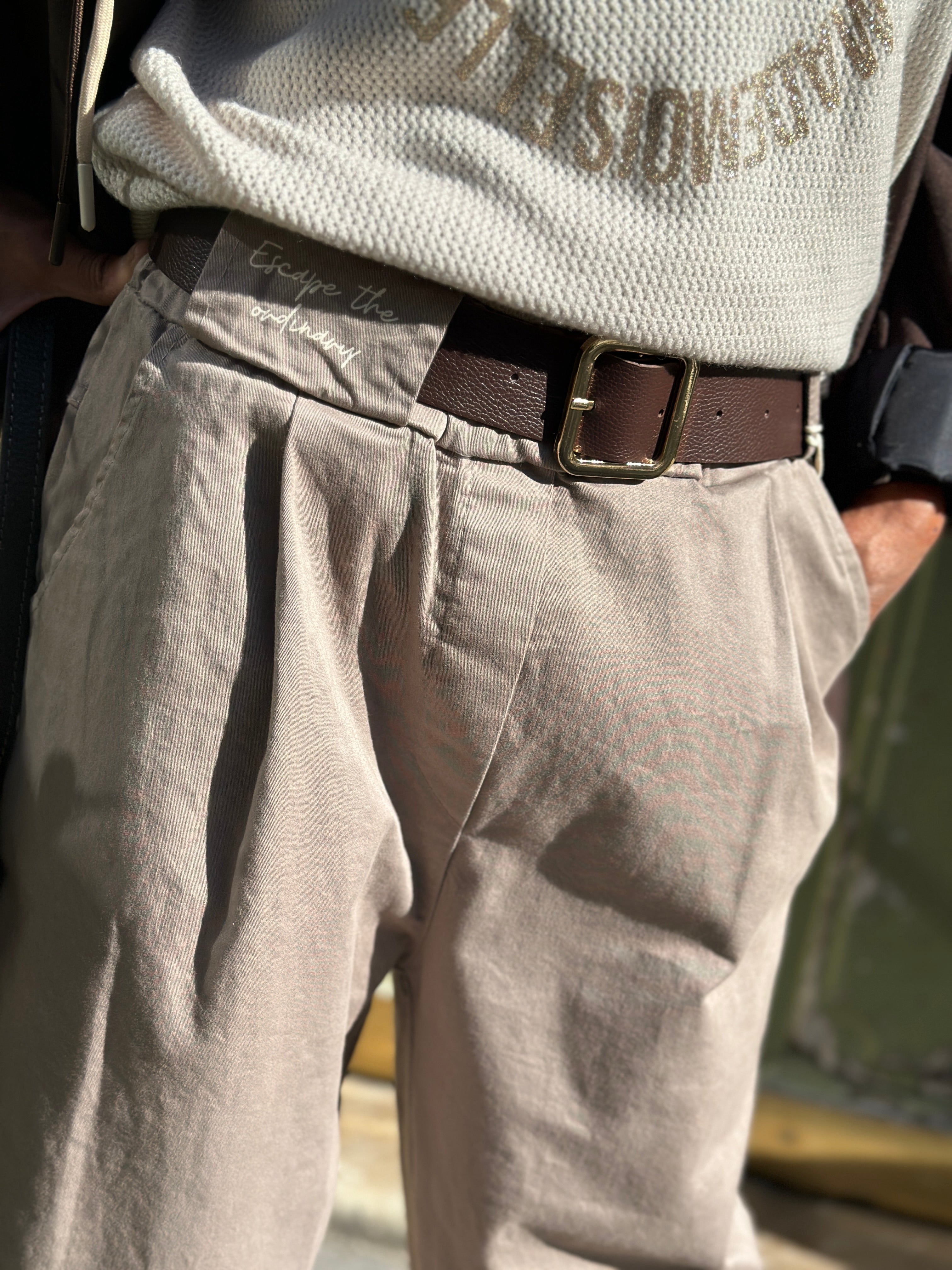 Pantalon beige ORDINARY