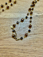 Collier marron LAYA