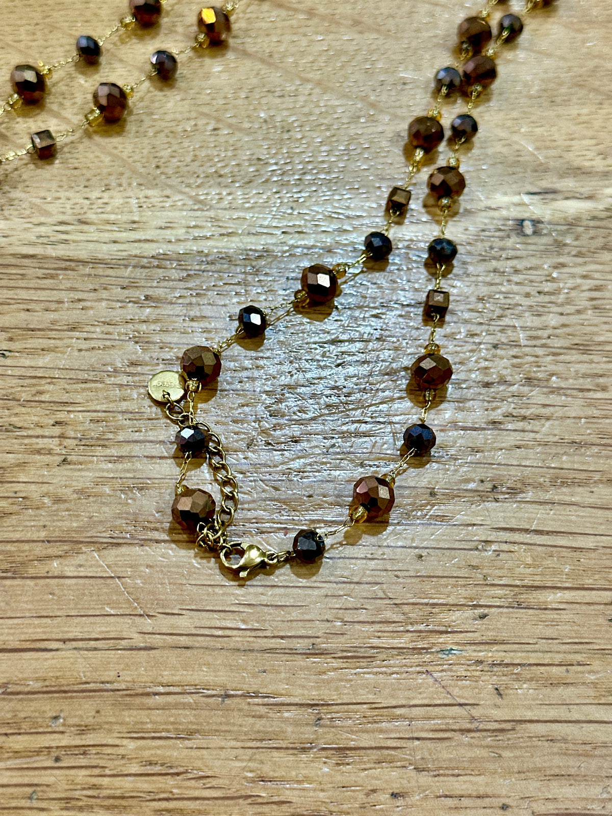 Collier marron LAYA