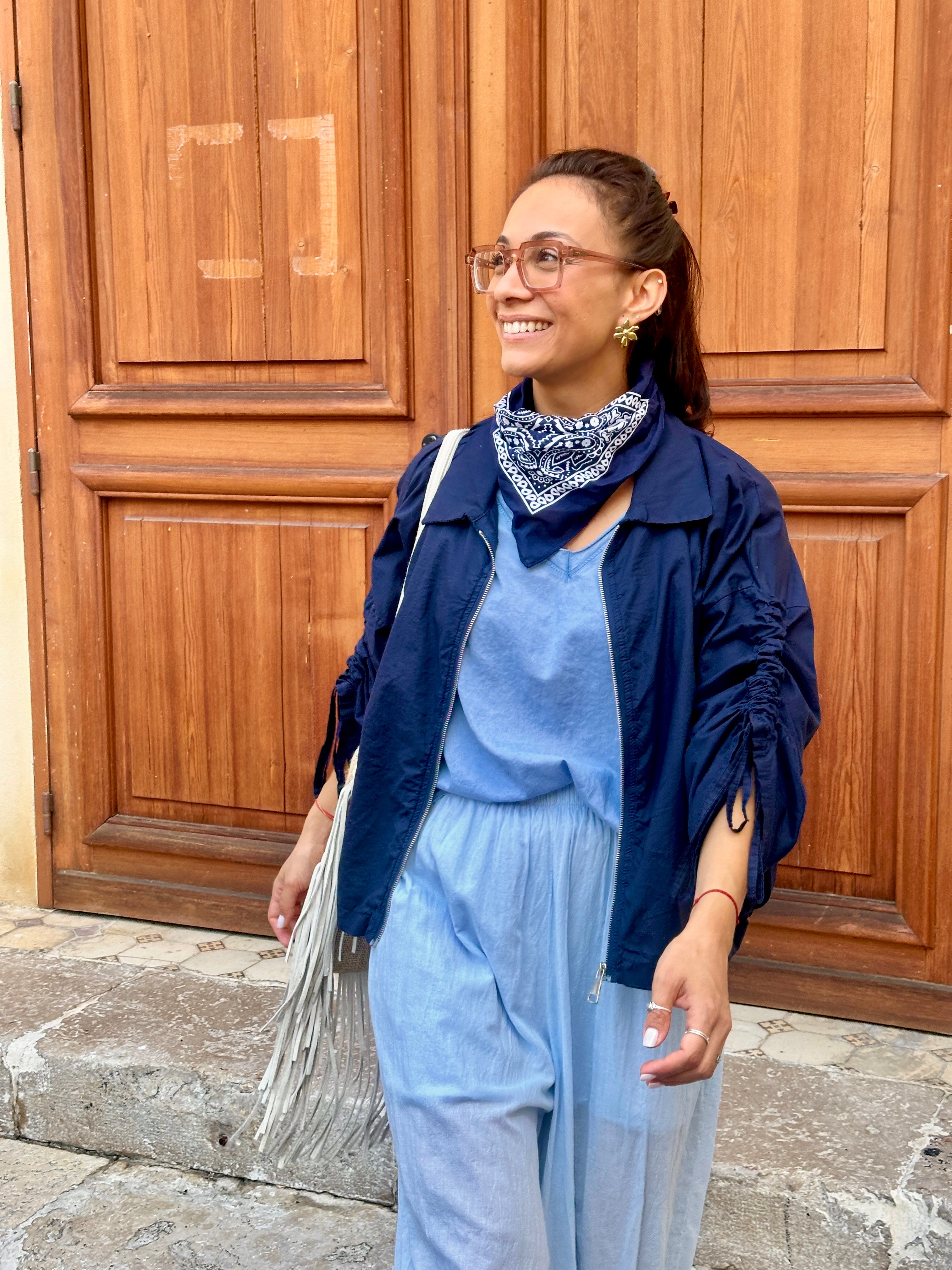 Veste bleu marine ELEONORE