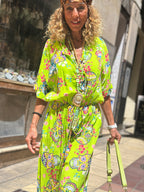 Combinaison vert ADELE