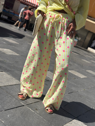 Pantalon jaune GAZ DE COTON
