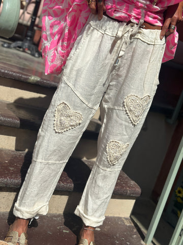 Pantalon beige ALY