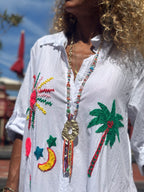 Sautoir multicolore PERLES