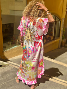 Robe rose CAPRI