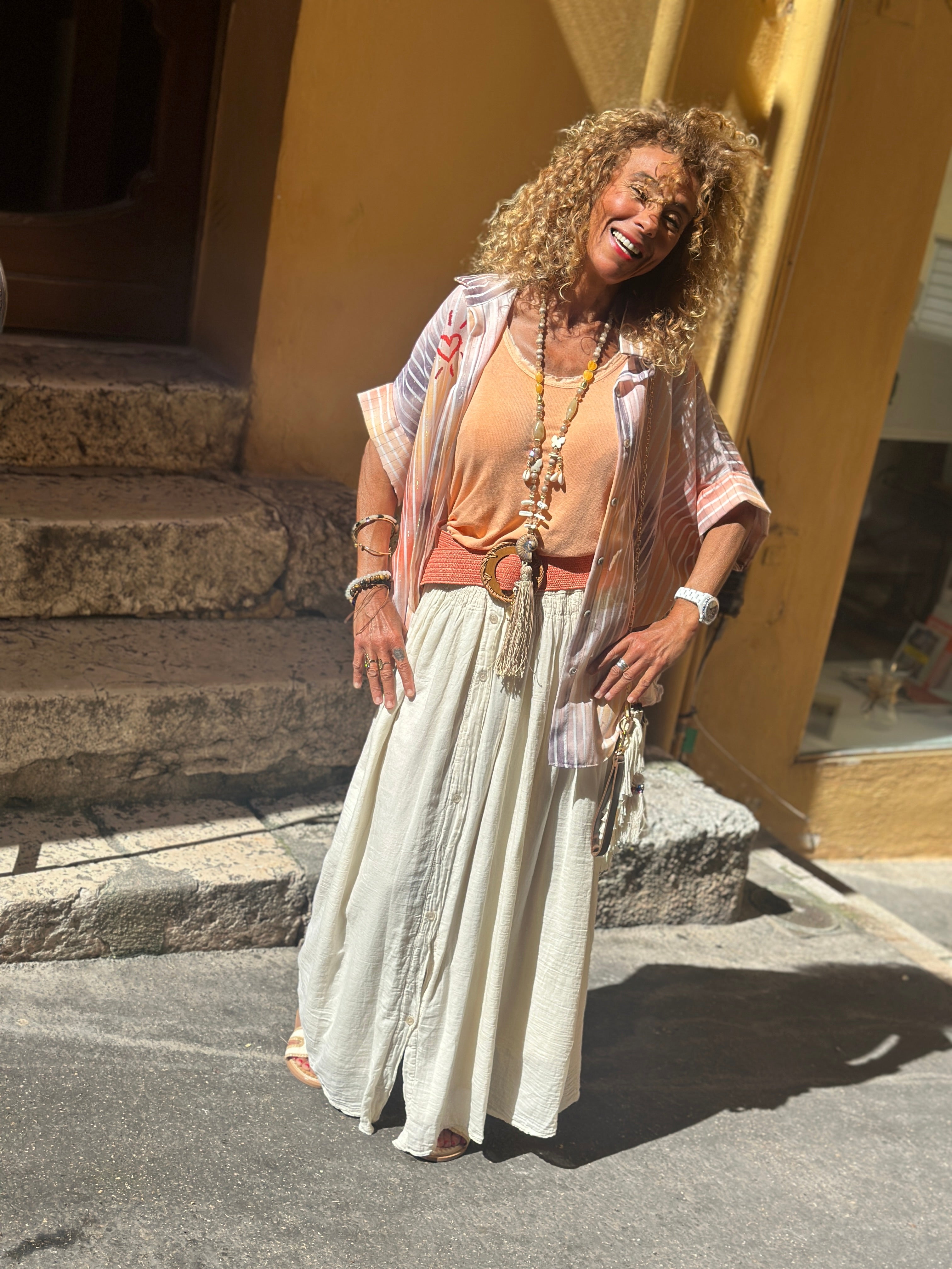 Jupe beige MAHINA