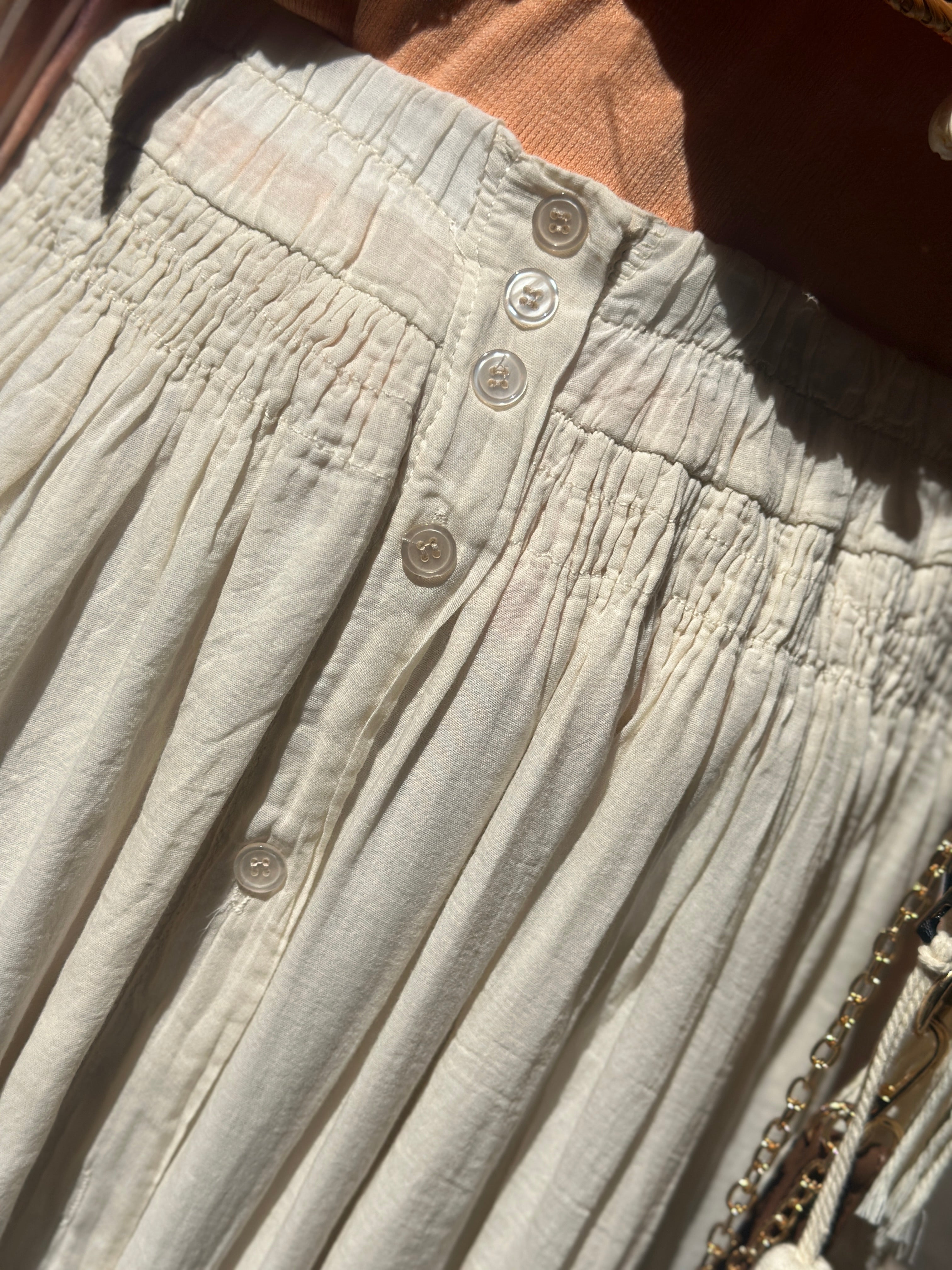 Jupe beige MAHINA