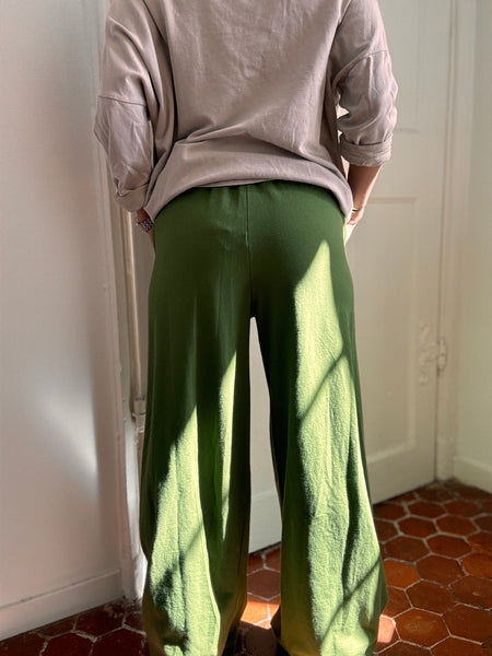 Pantalon vert LOVE