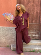 Pantalon prune RIVA