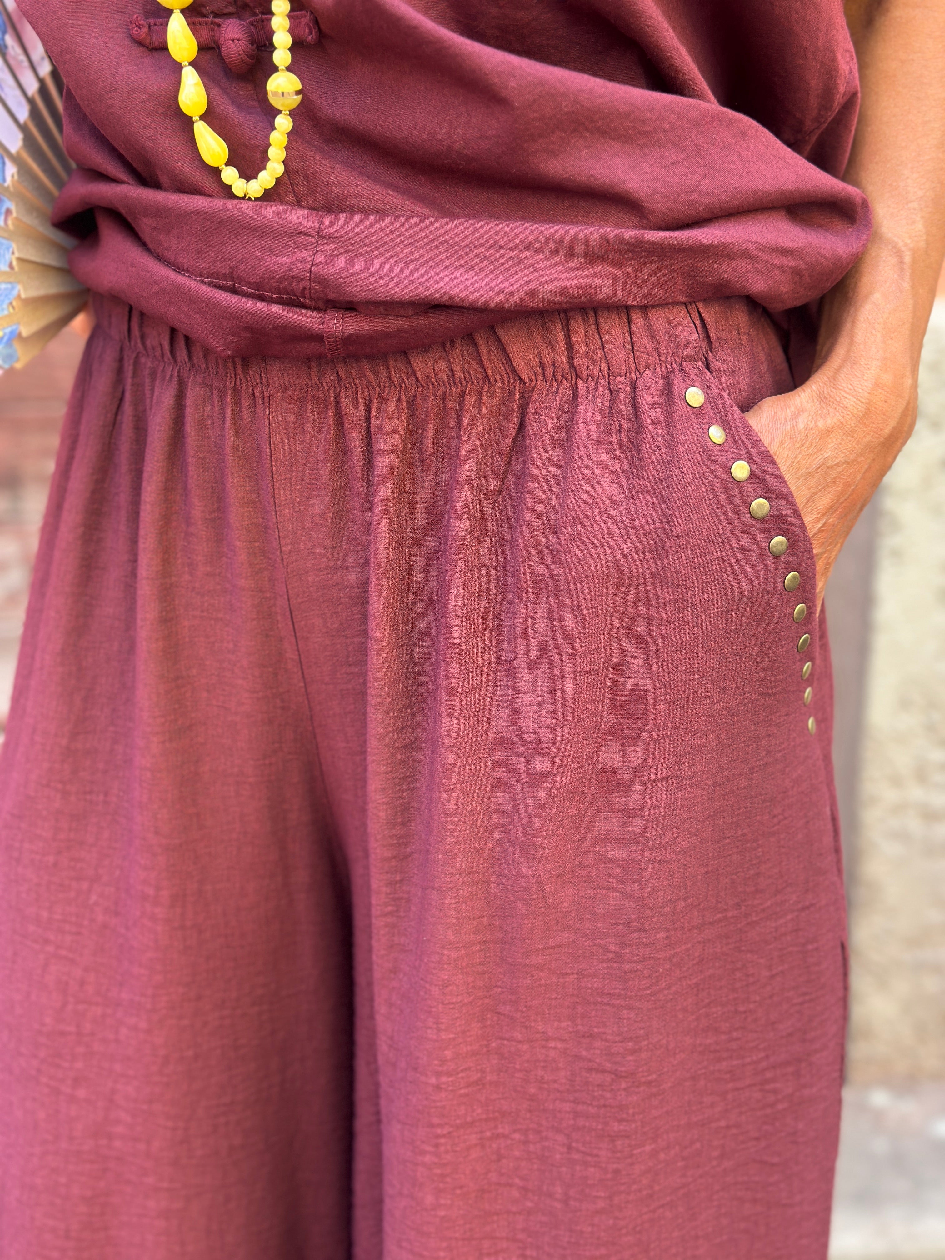 Pantalon prune RIVA