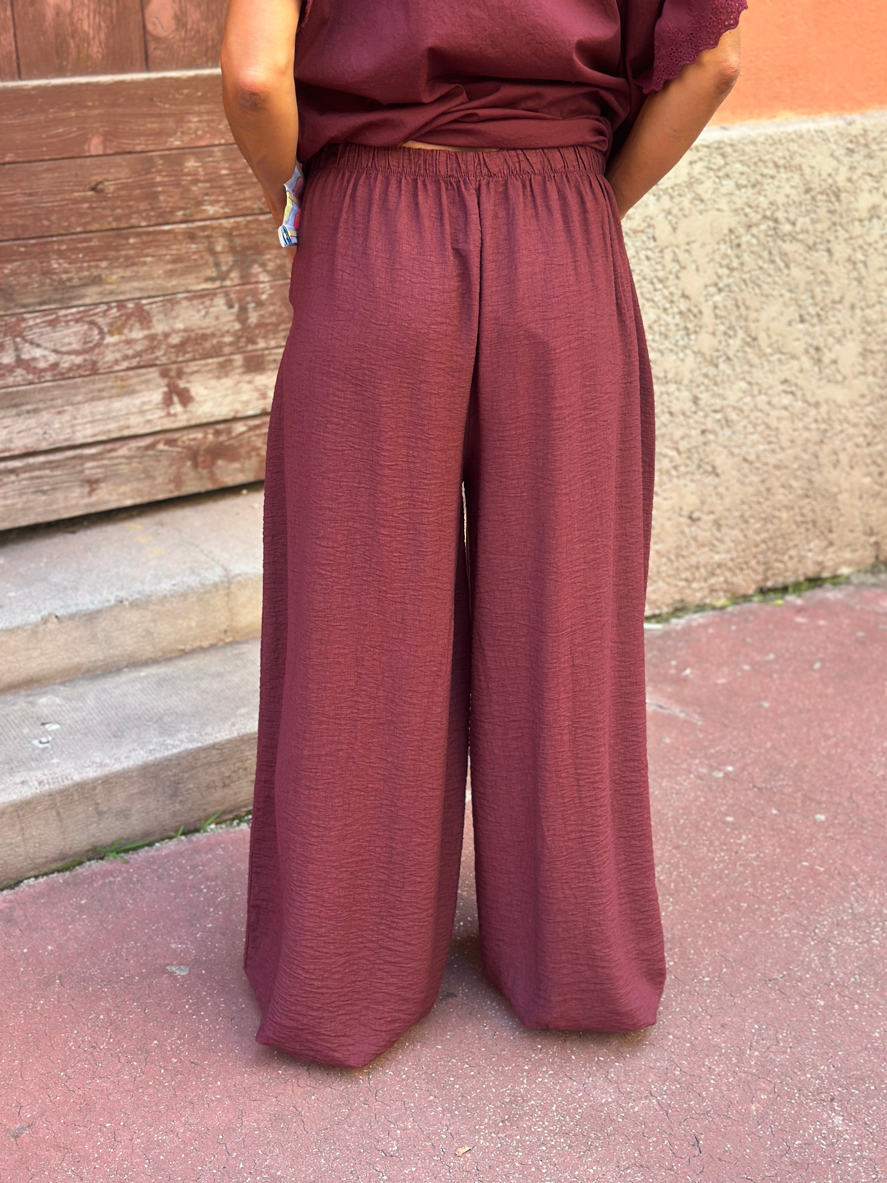 Pantalon prune RIVA