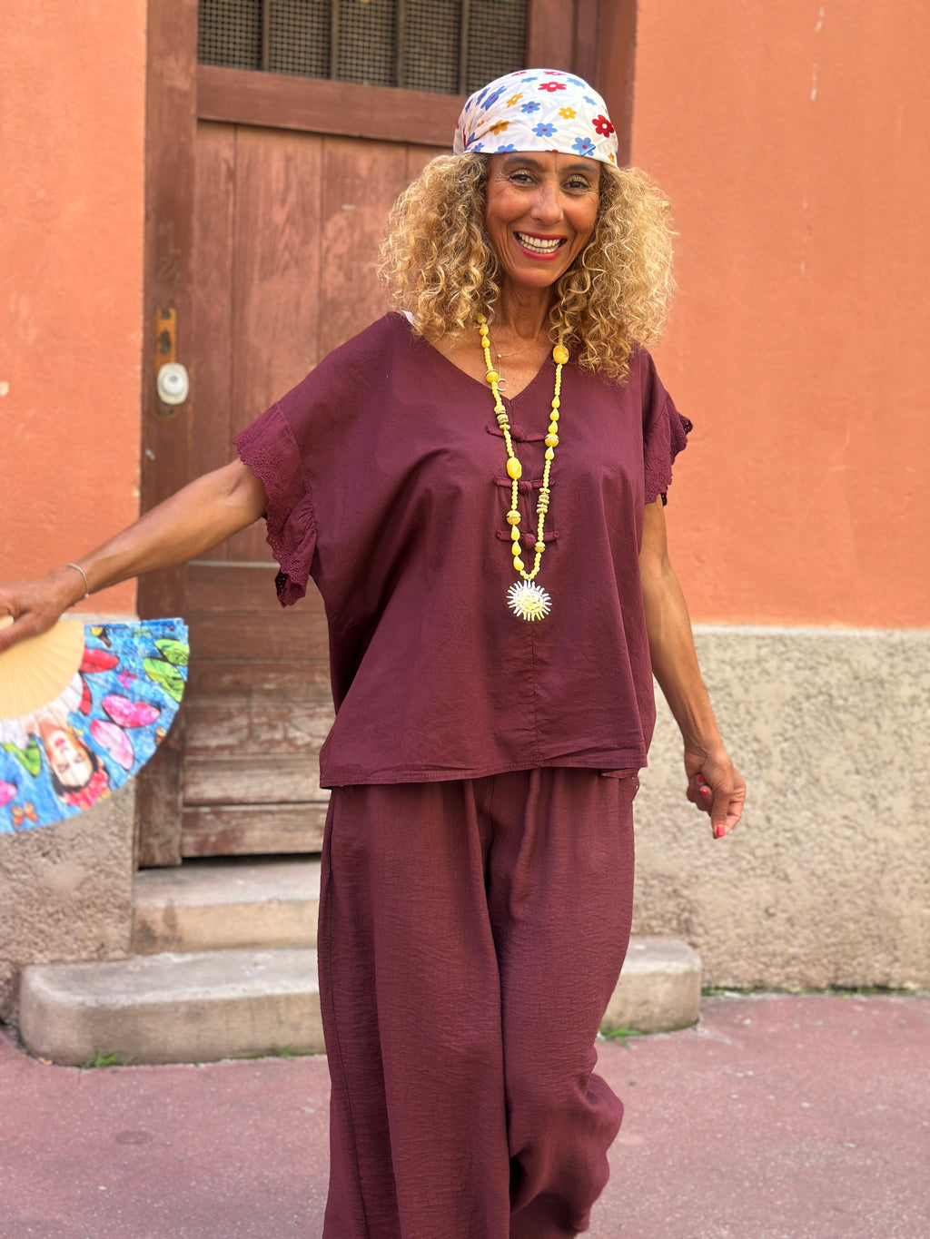 Blouse prune VENY
