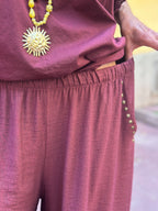Pantalon prune RIVA