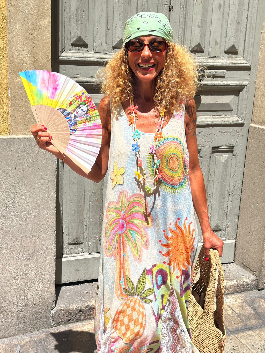 Robe lurex PINEAPPLE