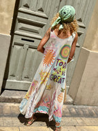 Robe lurex PINEAPPLE