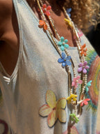 Robe lurex PINEAPPLE