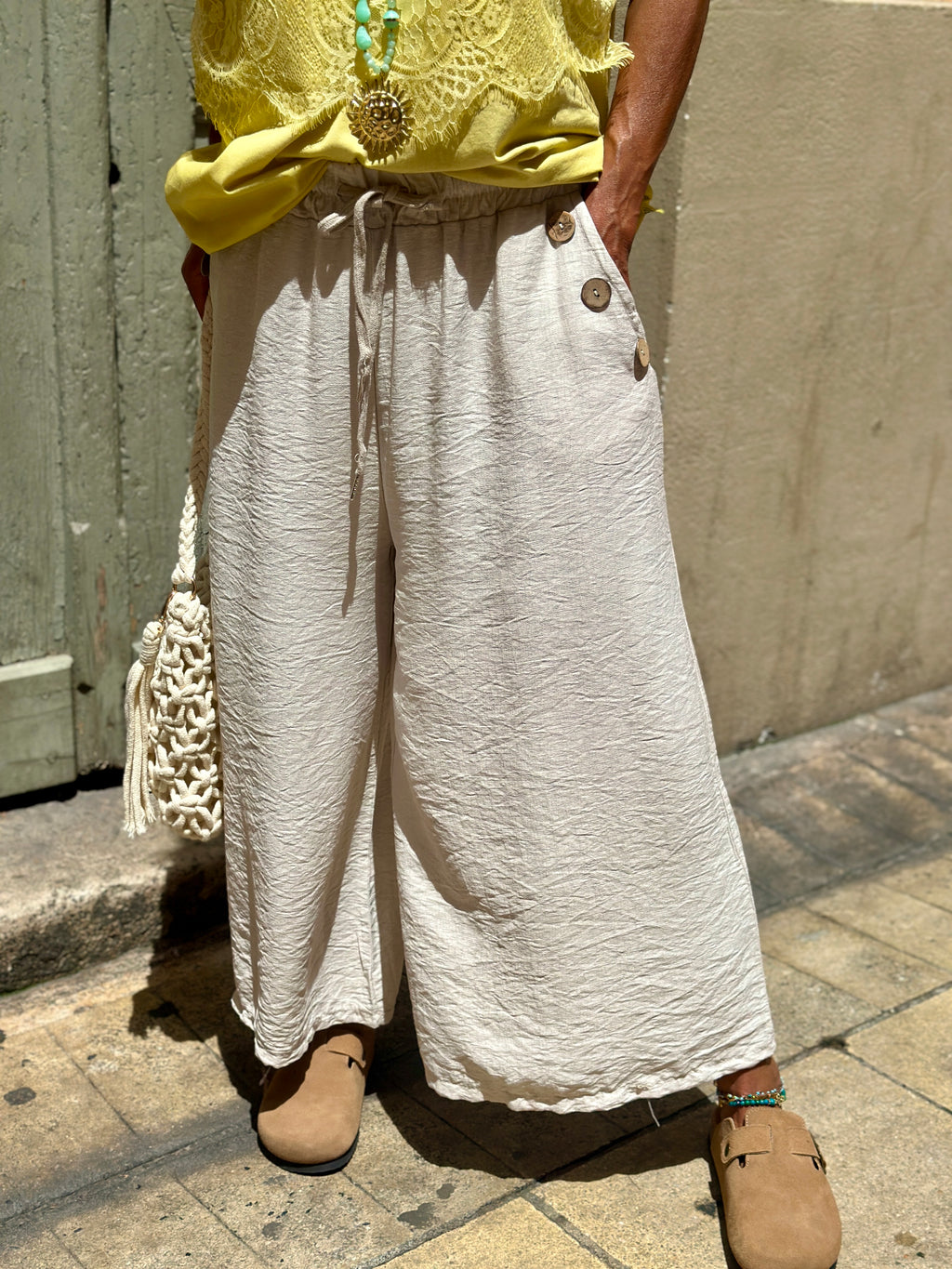 Pantalon beige DINA