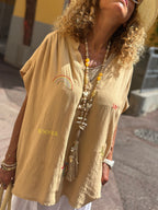 Blouse camel SAHARA