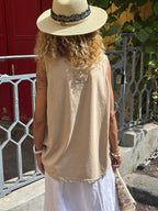 Débardeur camel NAYA