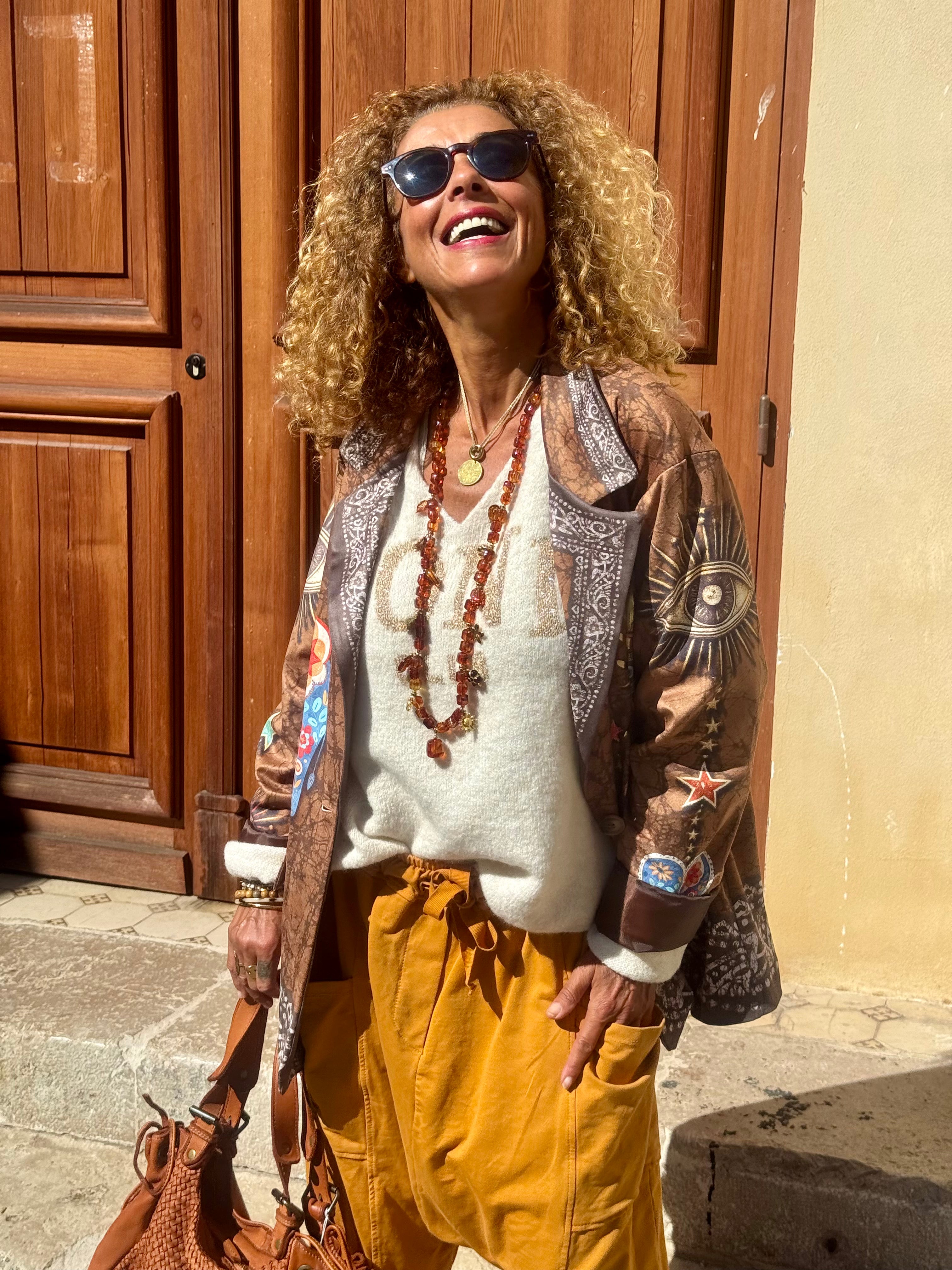 Blazer camel MAGIA