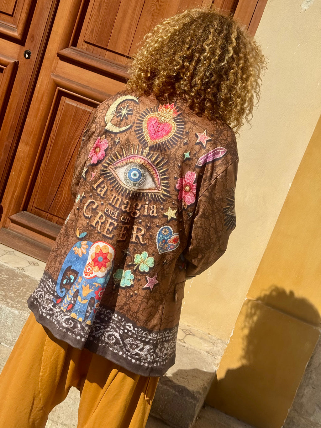 Blazer camel MAGIA