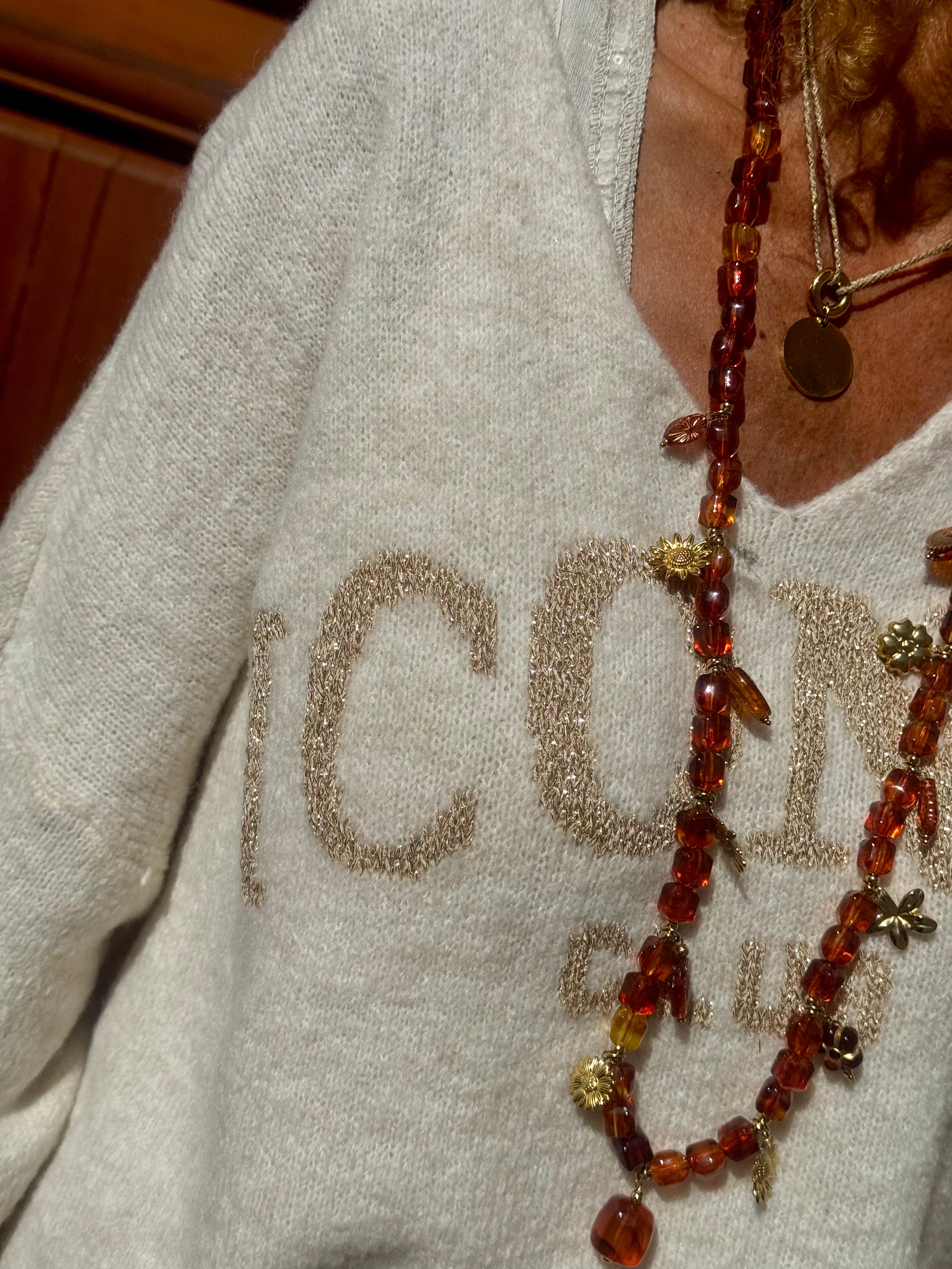 Pull écru ICONIC