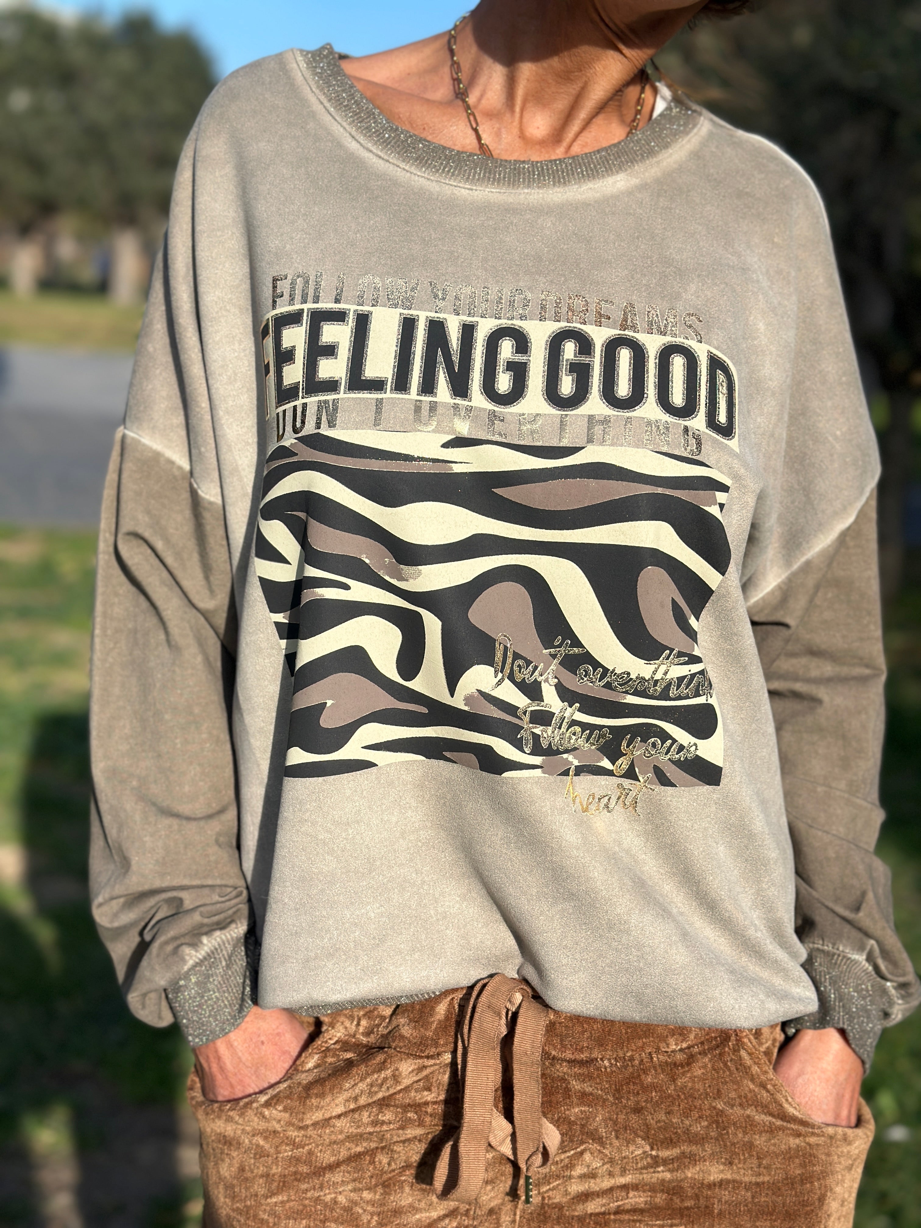 Sweat choco FEELING GOOD