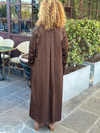 Robe chemise choco POCHES