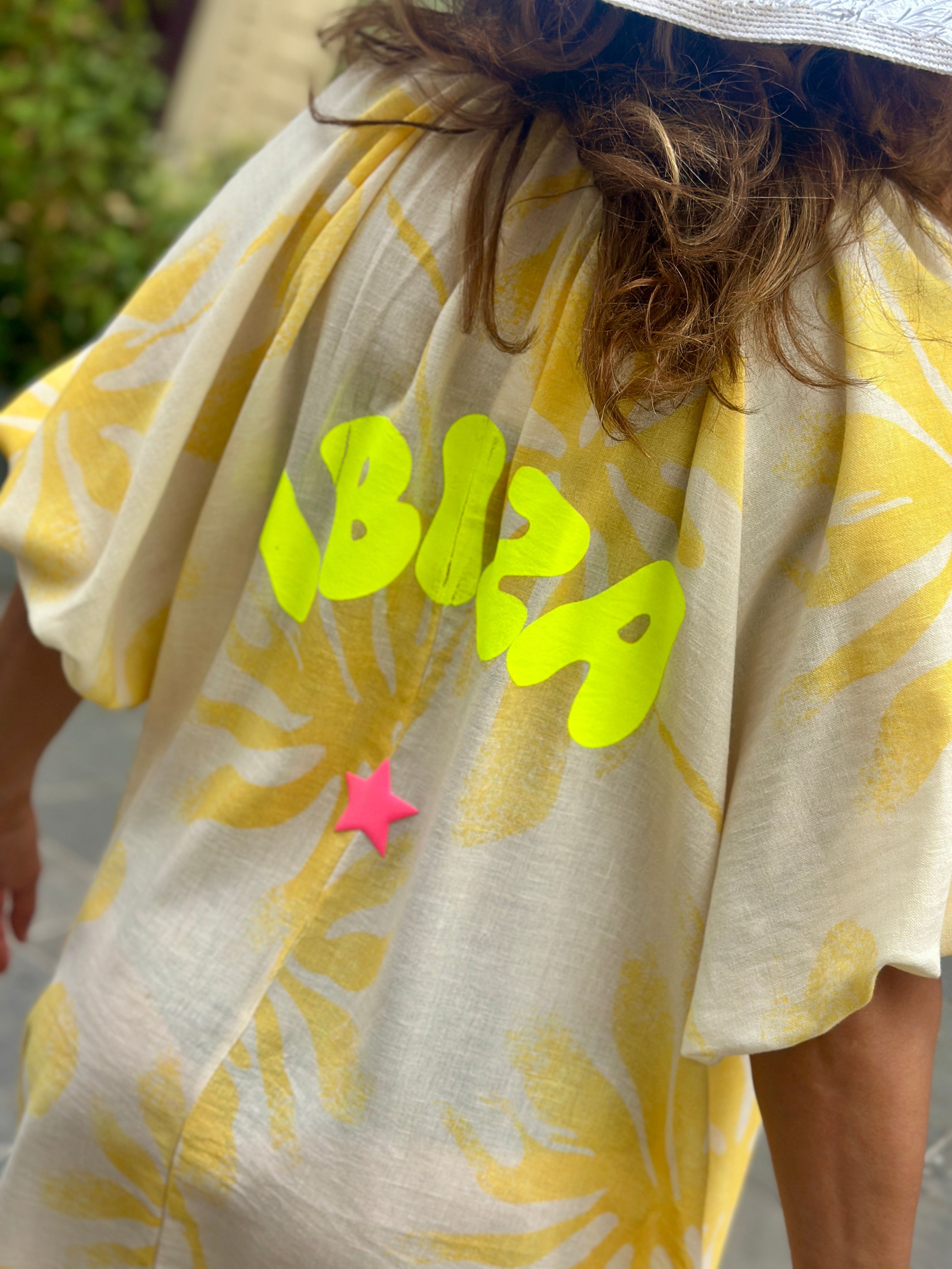 Robe jaune IBIZ