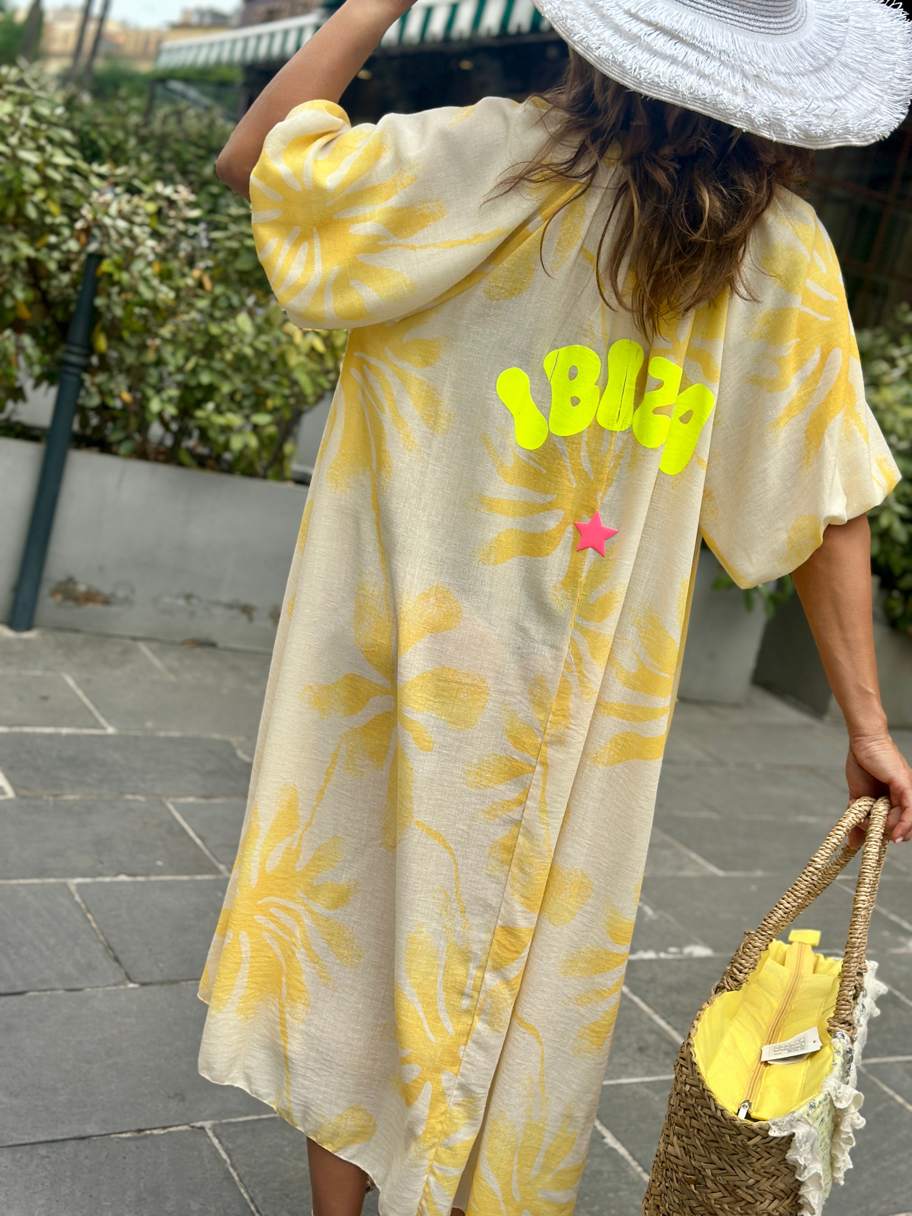 Robe jaune IBIZ