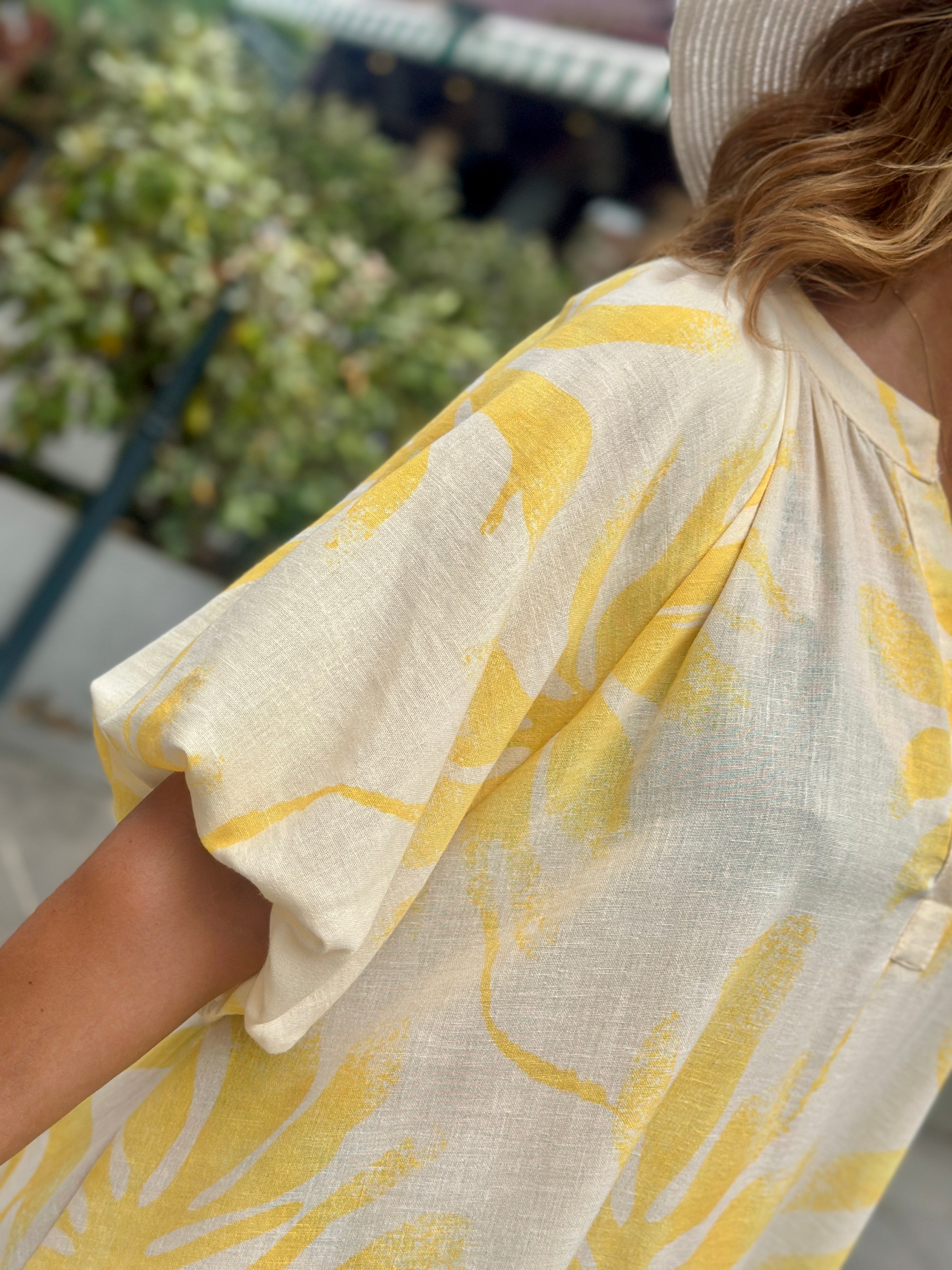 Robe jaune IBIZ
