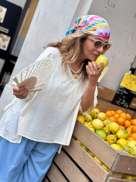 Blouse écrue VAZA