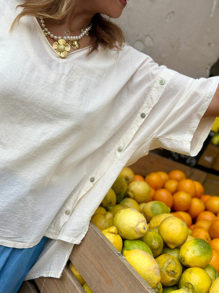 Blouse écrue VAZA