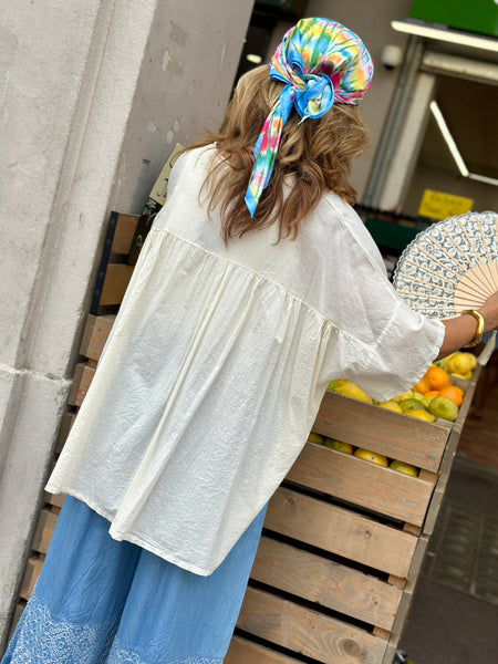 Blouse écrue VAZA
