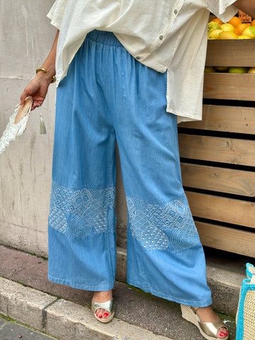 Pantalon denim LAMY