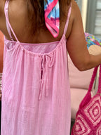 Robe rose LORIZA