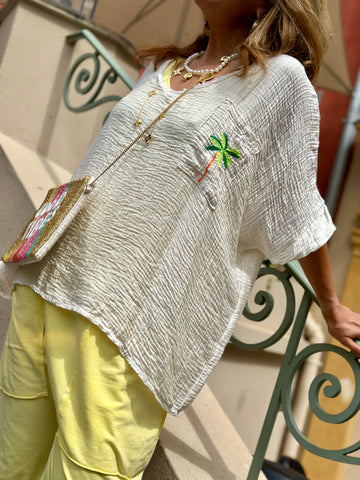 Blouse beige PALMIER