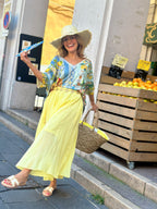 Jupe jaune CITRONELLA
