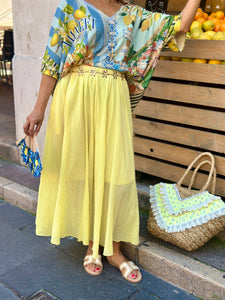 Jupe jaune CITRONELLA