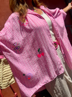 Chemise ample rose GALIANA