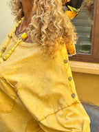 Blouse moutarde VICTOR