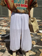 Pantalon blanc CAMILLA