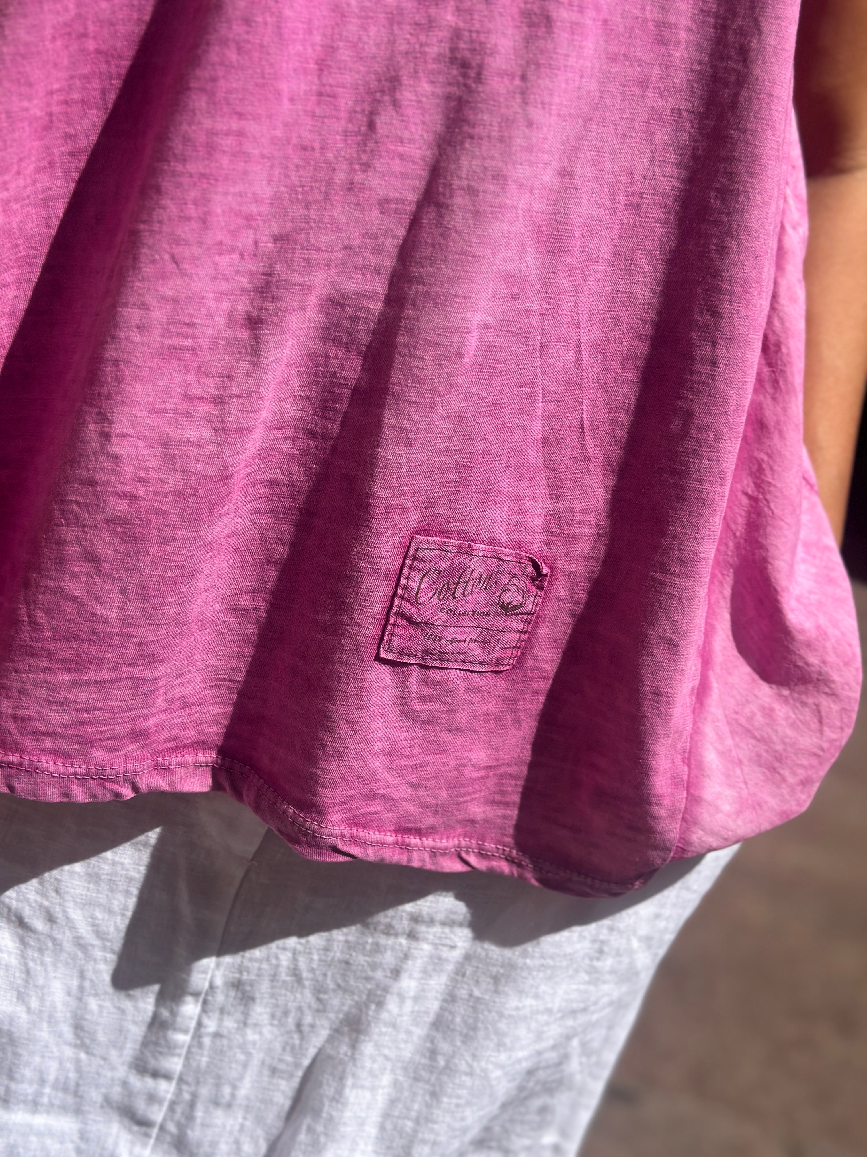 T-shirt magenta KENI