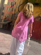 T-shirt magenta KENI