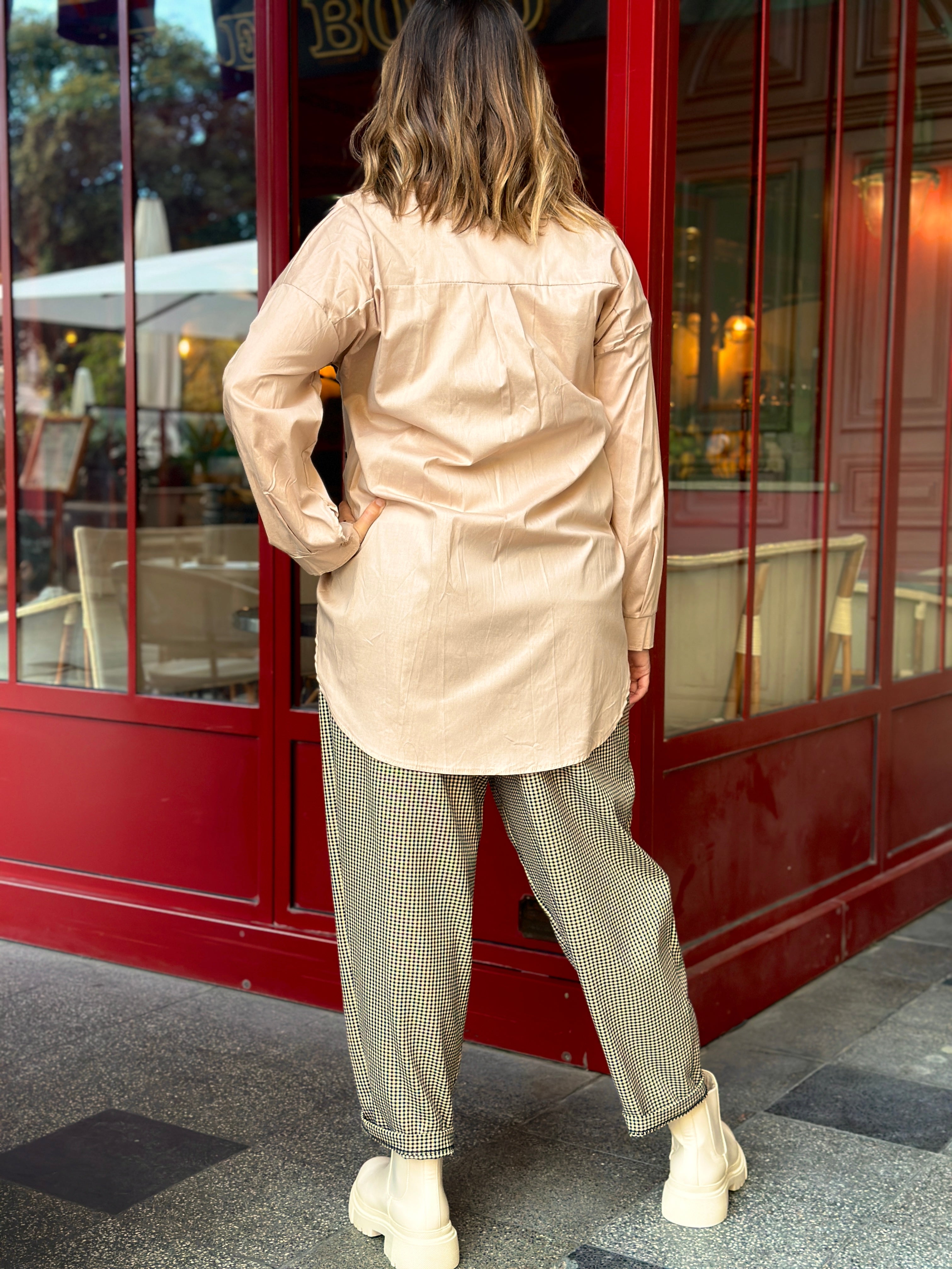 Chemise beige CLAIRE