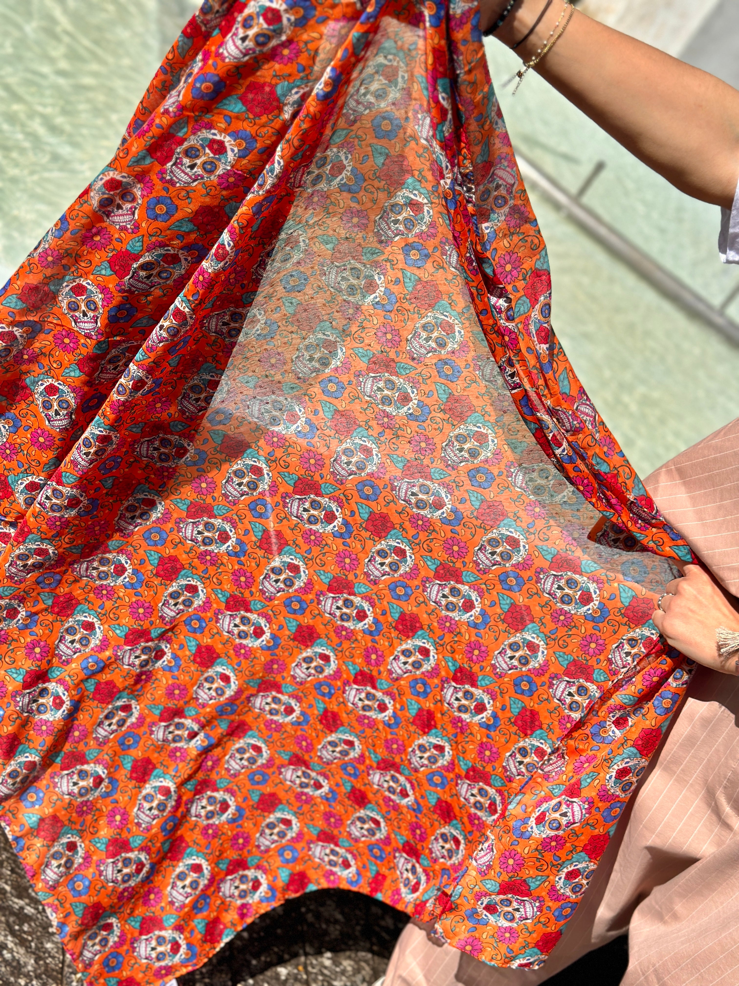 Foulard orange JANA