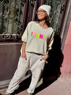 Sweat écru ICONIC