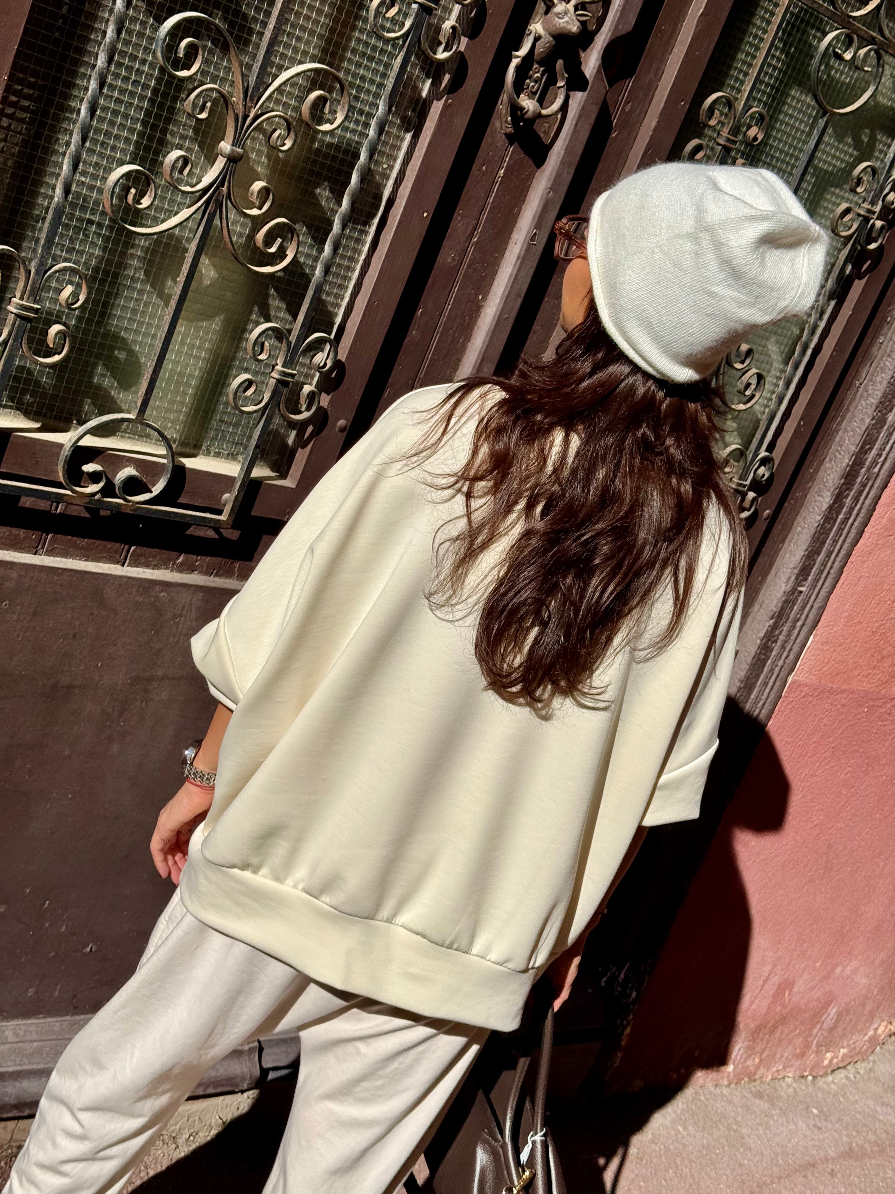 Sweat écru ICONIC