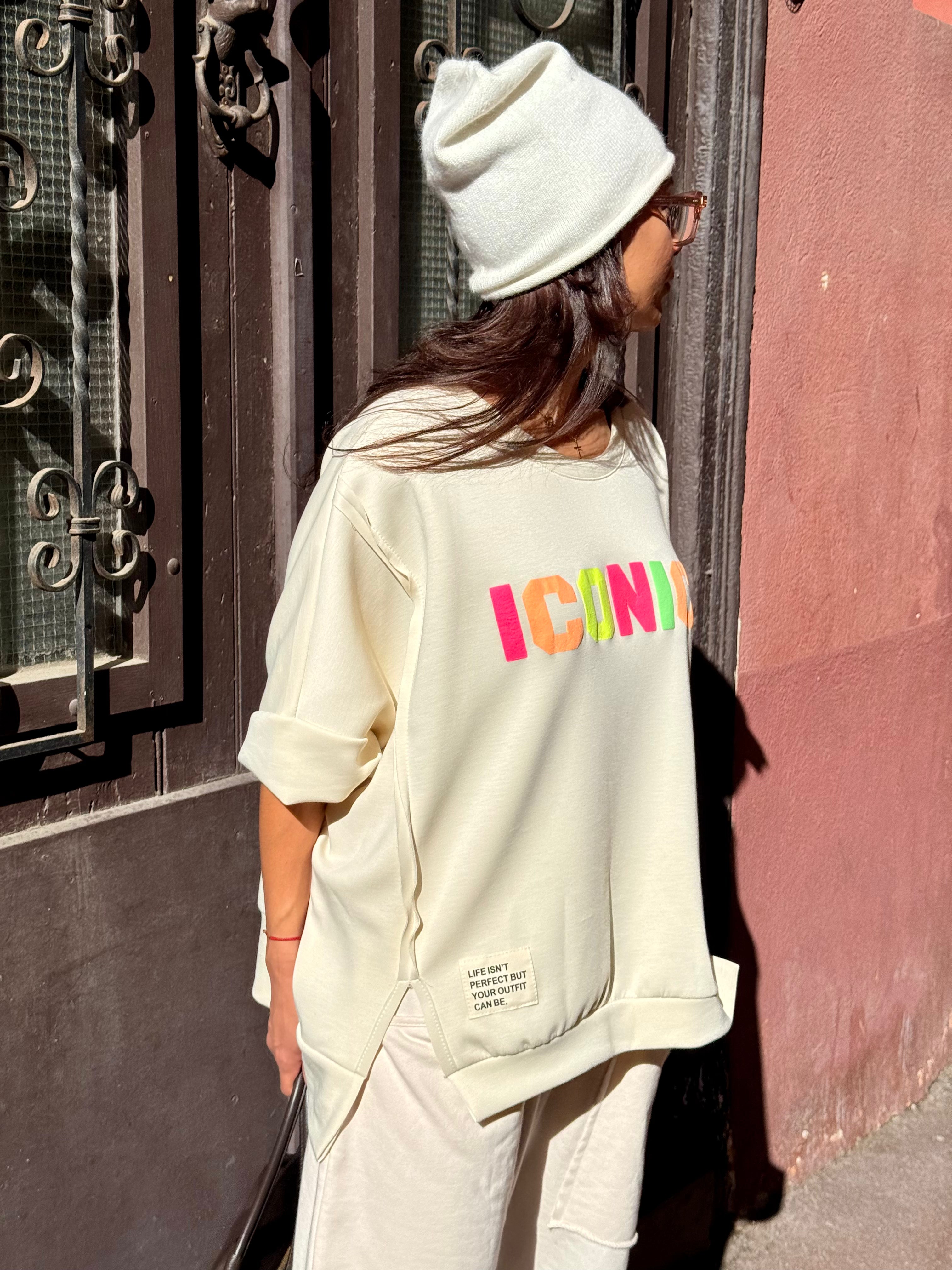 Sweat écru ICONIC